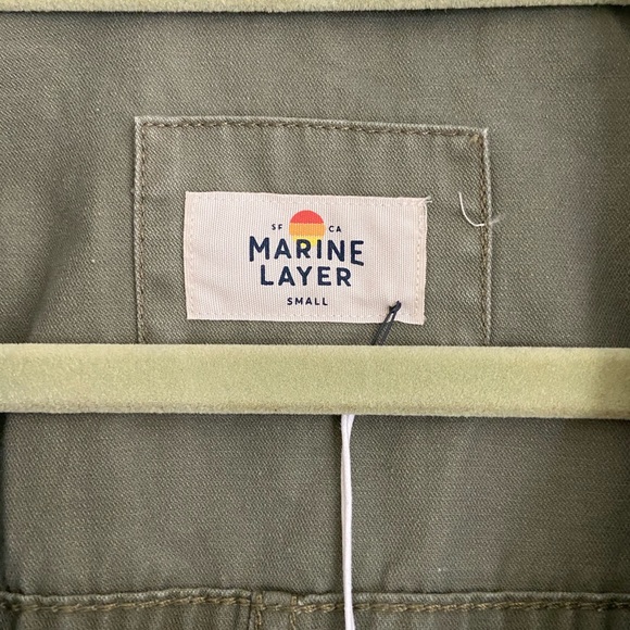 NWT Marine Layer army green jacket - Picture 6 of 7